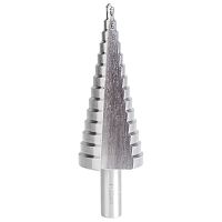 Сверло ступенчатое 4-30 мм Kranz, HSS, шестигранный хвостовик  картинка